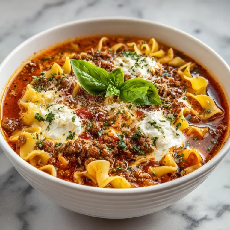 Classic Lasagna Soup: A Hearty Comfort Food