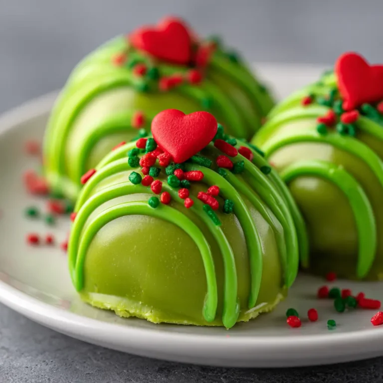 No-Bake Grinch Oreo Truffles Recipe