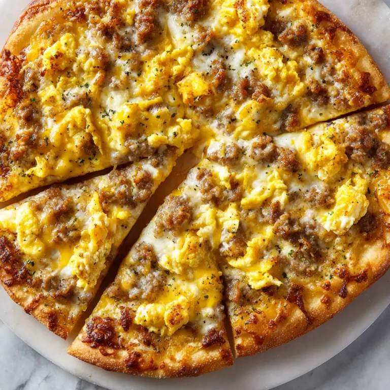 Sausage Breakfast Pizza: A Delicious Morning Treat