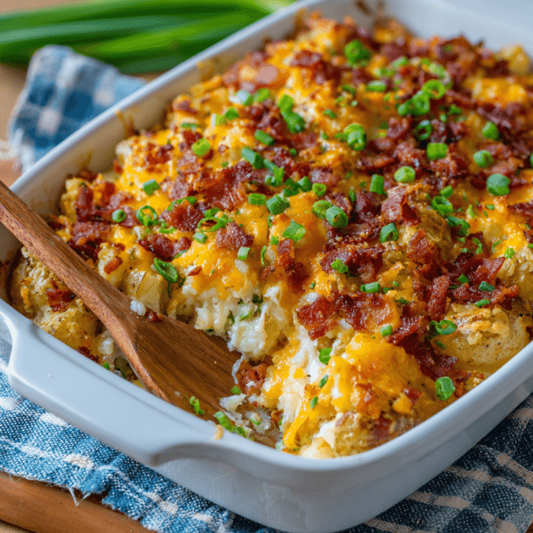Loaded Baked Potato Casserole Recipe