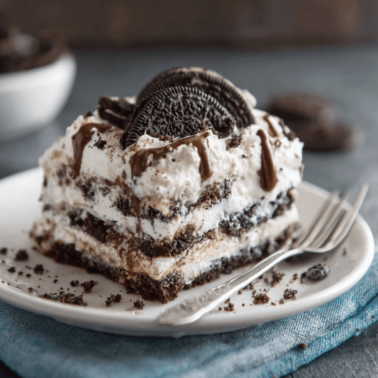 Oreo Icebox Cake Recipe