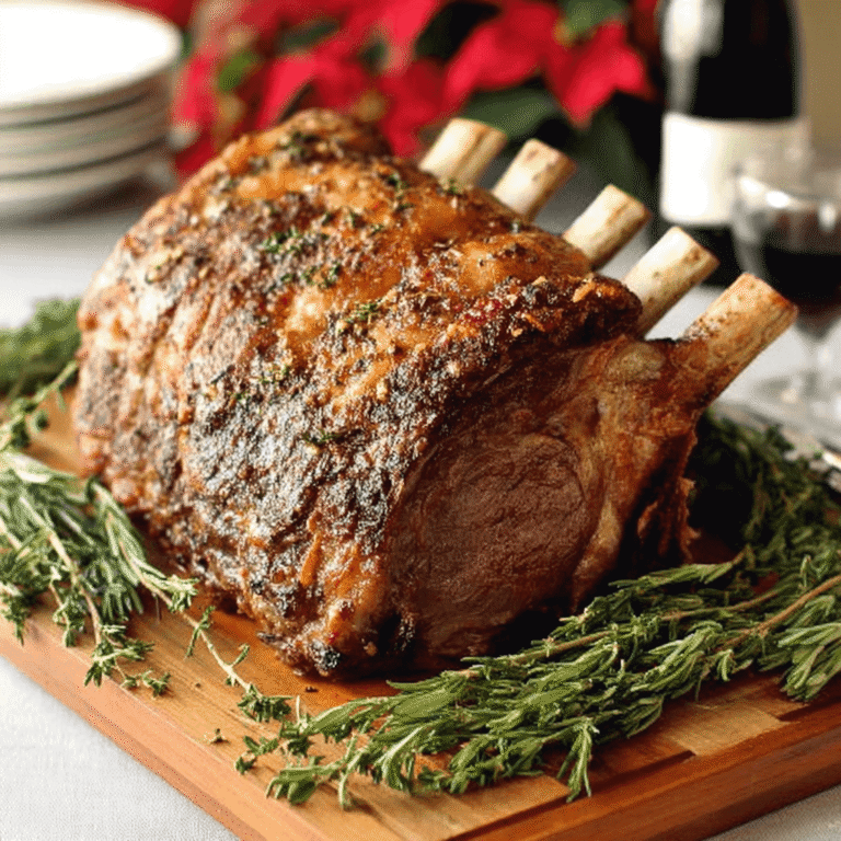 Tasty Christmas Prime Rib Recipe