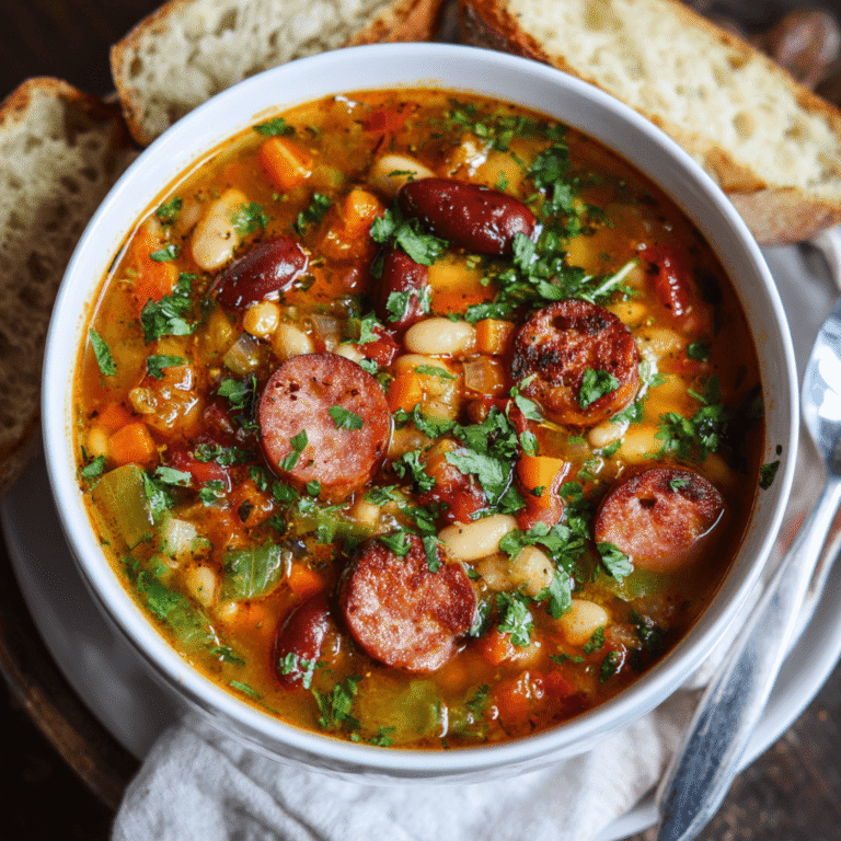Portuguese Bean Soup Recipe