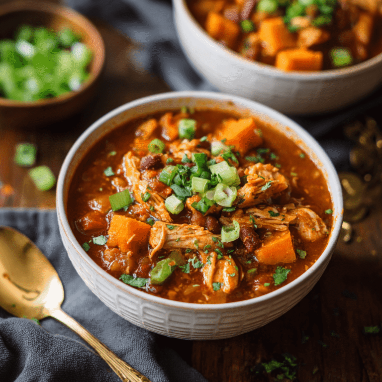 Sweet Potato Chicken Chili Recipe