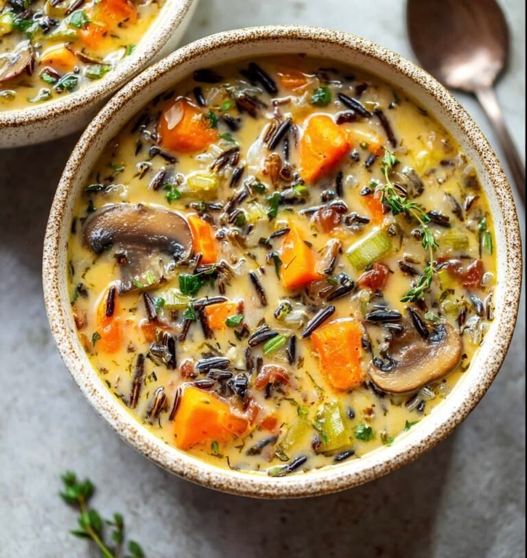 Hearty Wild Rice Soup for Fall Recipe