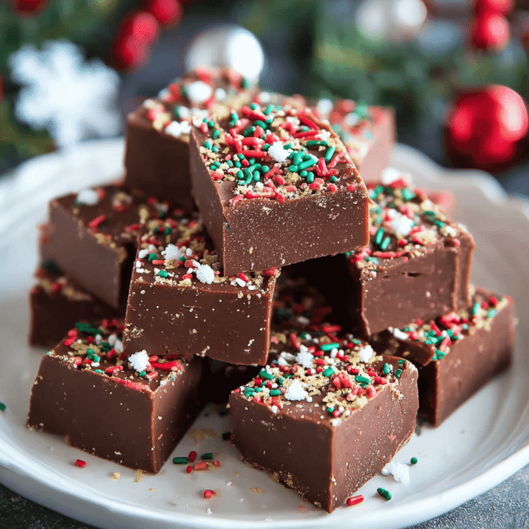 Easy Christmas Fudge Recipe
