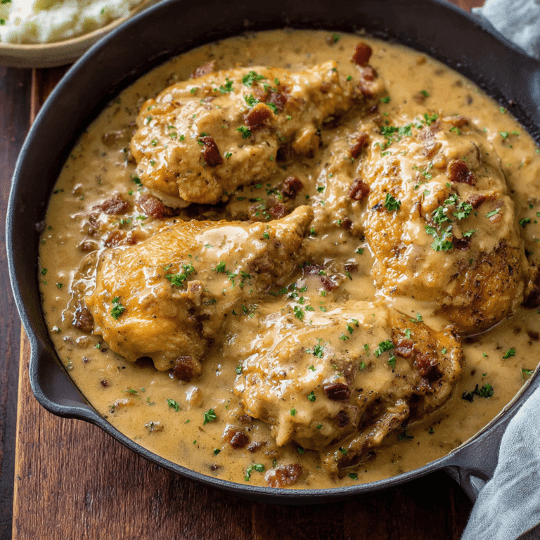 Smothered Chicken Recipe