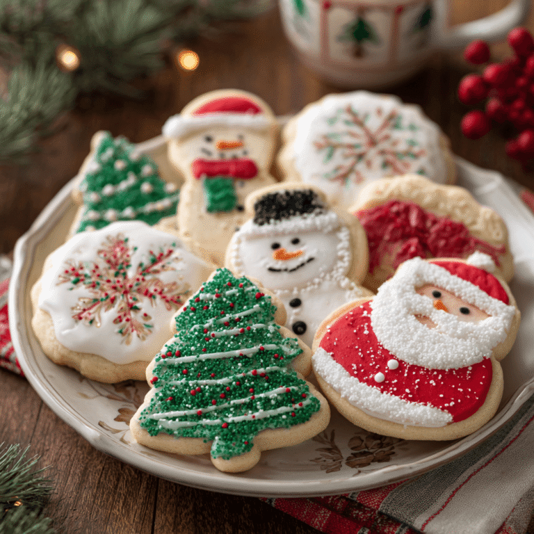 Classic Christmas Sugar Cookies Recipe