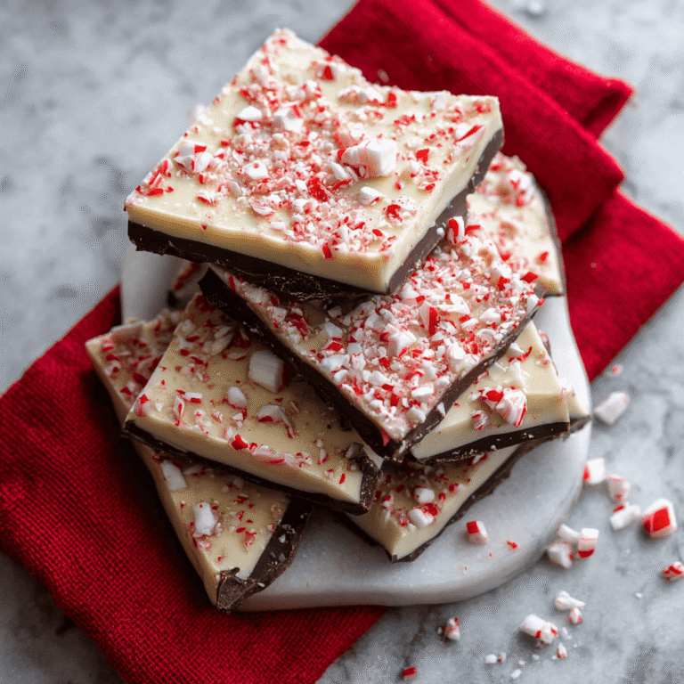 Chocolate Peppermint Bark Recipe