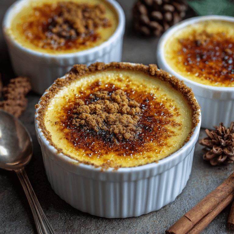 Gingerbread Crème Brûlée Recipe