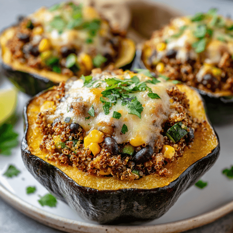 Southwest Stuffed Acorn Squash Recipe