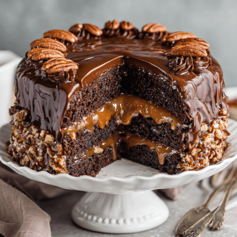 Chocolate Turtle Cake Recipe