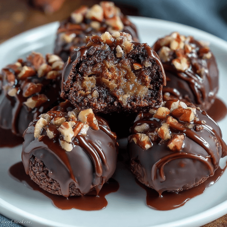 Pecan Pie Brownie Bombs Recipe