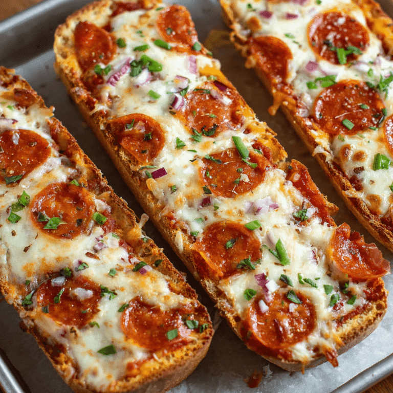 French Bread Pizza Recipe