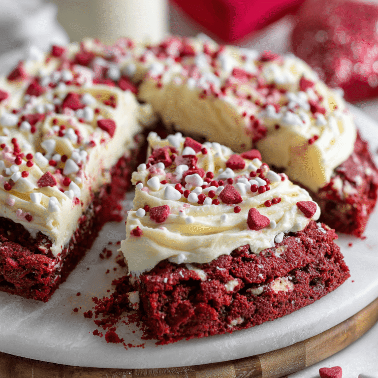 Easy Red Velvet Cookie Cake Recipe
