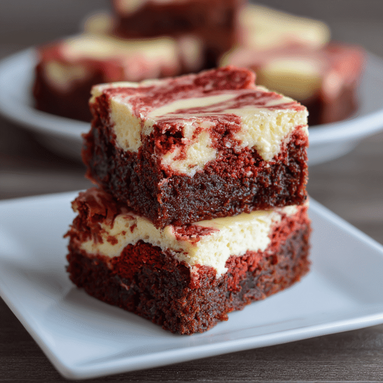 Cake Mix Red Velvet Cheesecake Brownies Recipe