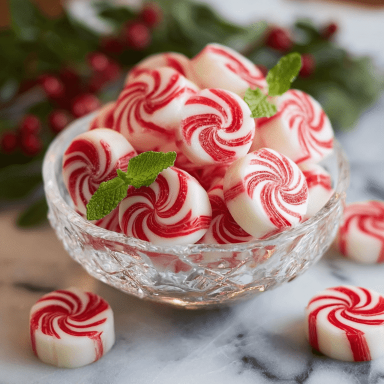 Soft Christmas Peppermints Recipe