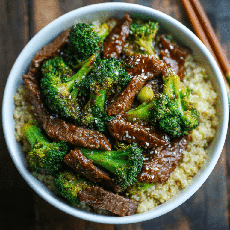 Beef and Broccoli (Healthy Version) Recipe