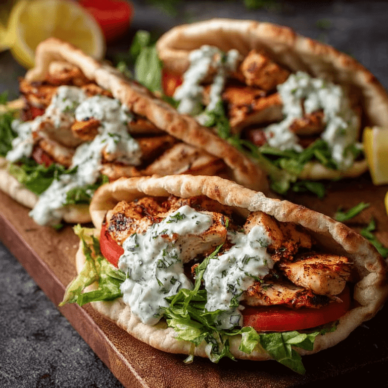 Sheet Pan Chicken Pitas with Herby Ranch Recipe