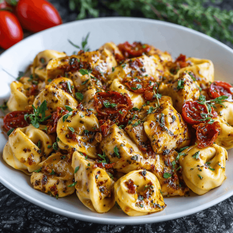 Marry Me Chicken Tortellini Recipe