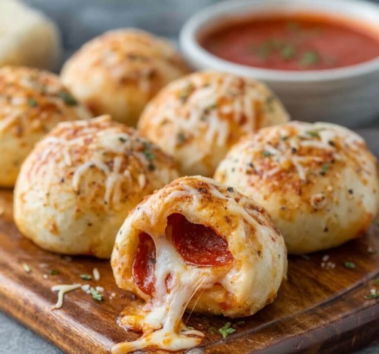 Easy Pepperoni Pizza Bombs Recipe