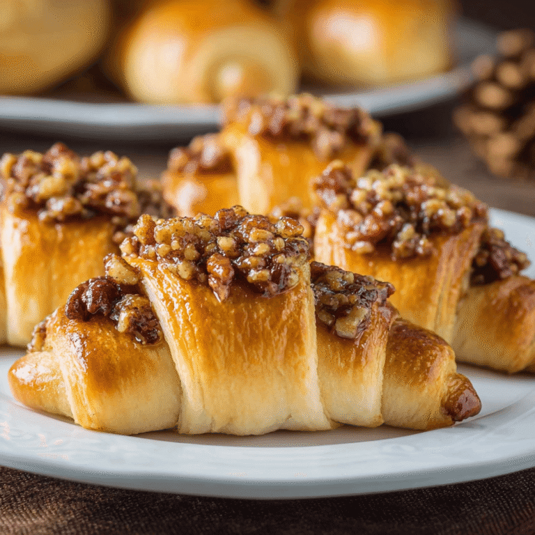 Pecan Pie Crescent Rolls Recipe