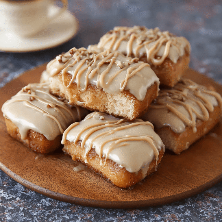 Maple Donut Bars Recipe