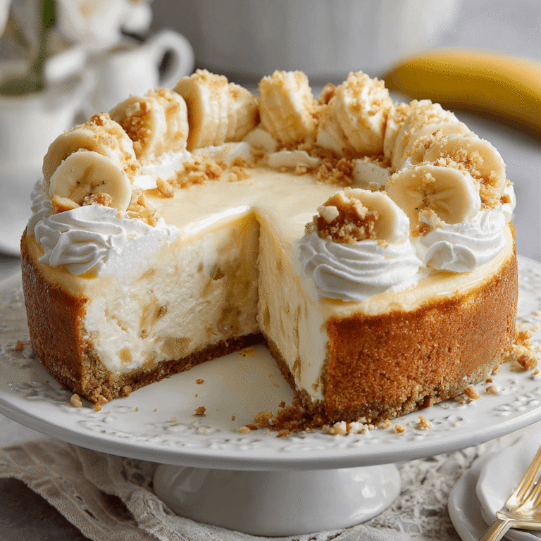 Banana Pudding Cheesecake Recipe