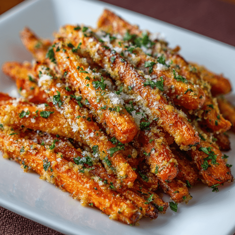 Crispy Parmesan Carrots Recipe