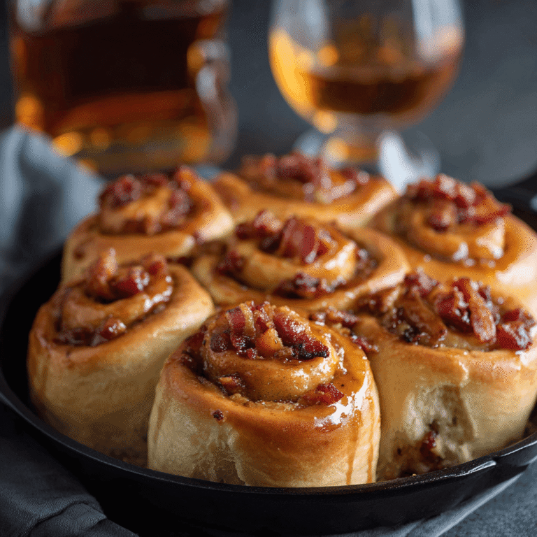 Maple Bacon Bourbon Rolls Recipe