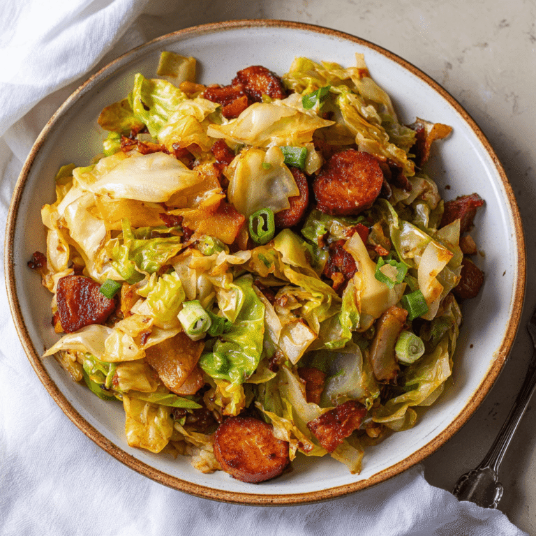 Southern Fried Cabbage Recipe