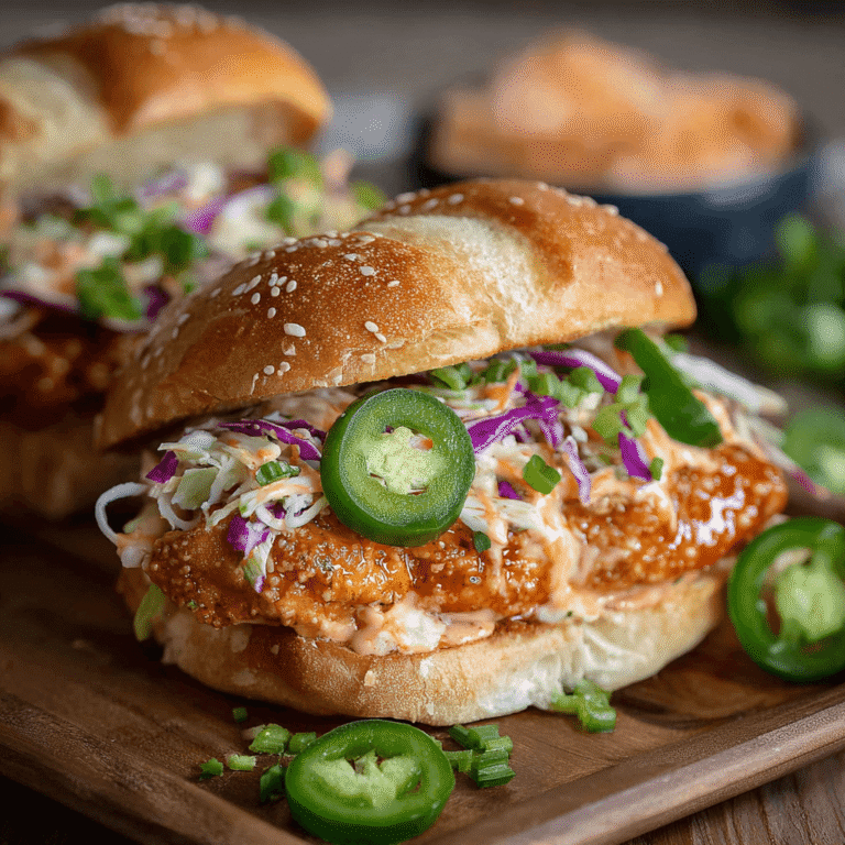 Spicy Bang Bang Chicken Sandwich Delight Recipe