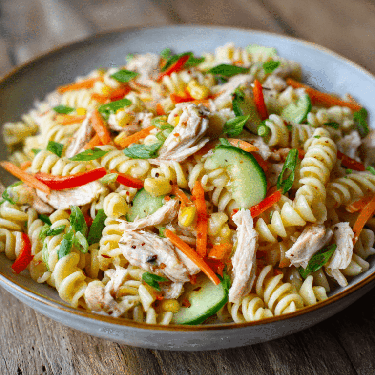 Chinese Chicken Pasta Salad Recipe