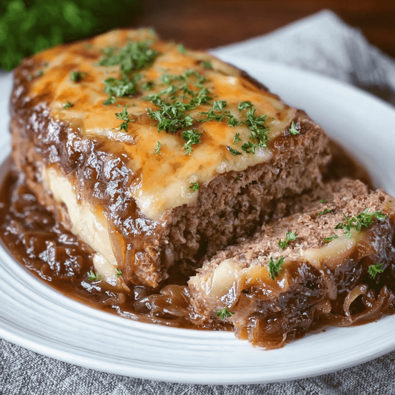 French Onion Meatloaf Recipe