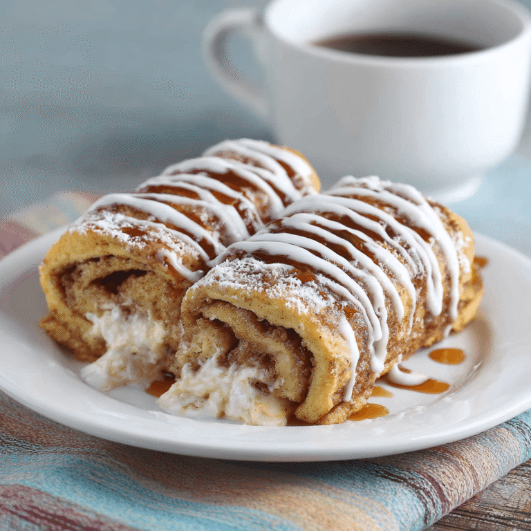 Cinnamon Roll French Toast Roll-Ups Recipe
