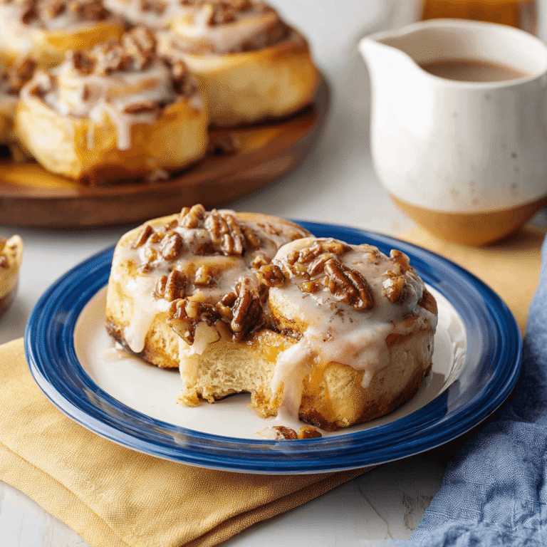 Pecan Cinnamon Rolls Recipe