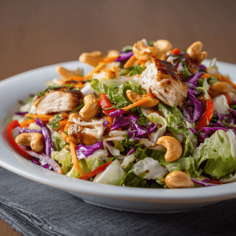 Chicken Cashew Crunch Salad Recipe