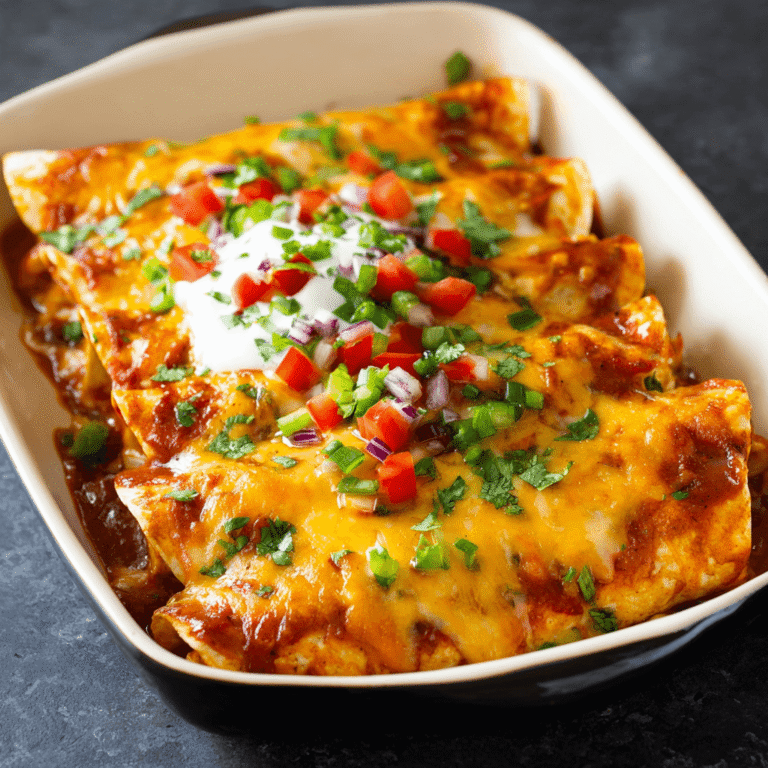 Ultimate Quick and Easy Chicken Enchiladas Recipe
