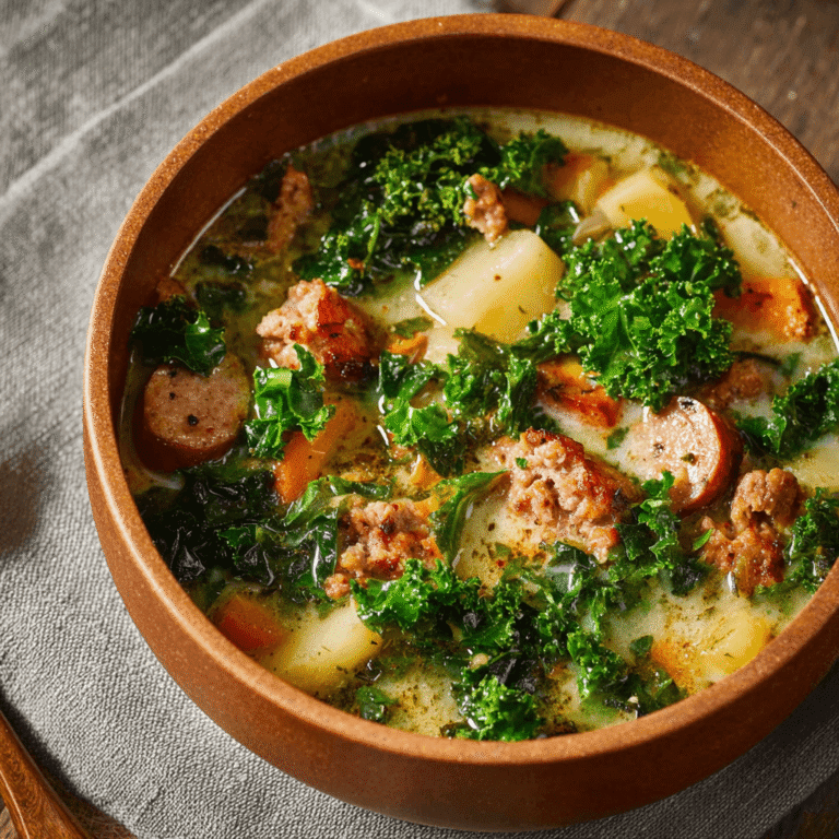Sausage Kale Soup Recipe