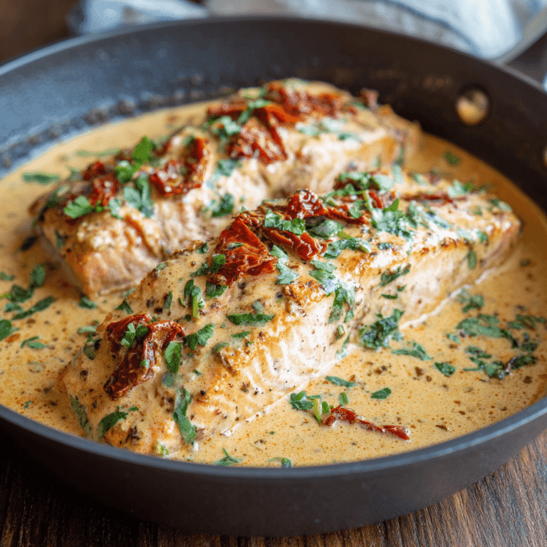 Creamy Sun-Dried Tomato Salmon Recipe