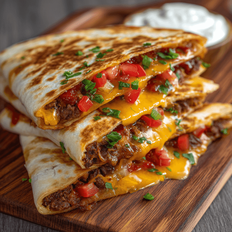 Smashburger Quesadillas Recipe