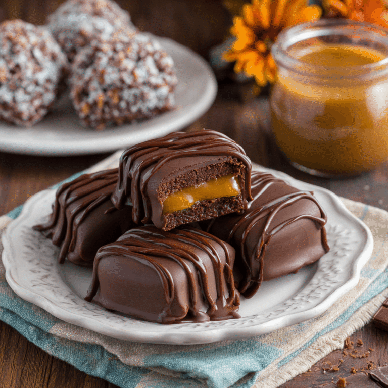Salted Caramel Chocolate Pillows Recipe