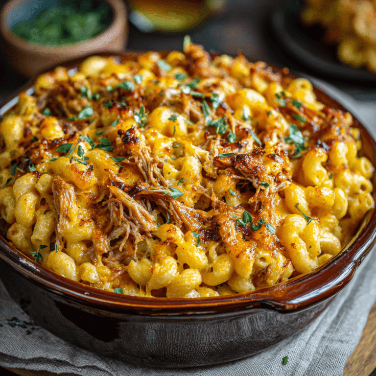 Pulled Pork Mac and Cheese Recipe