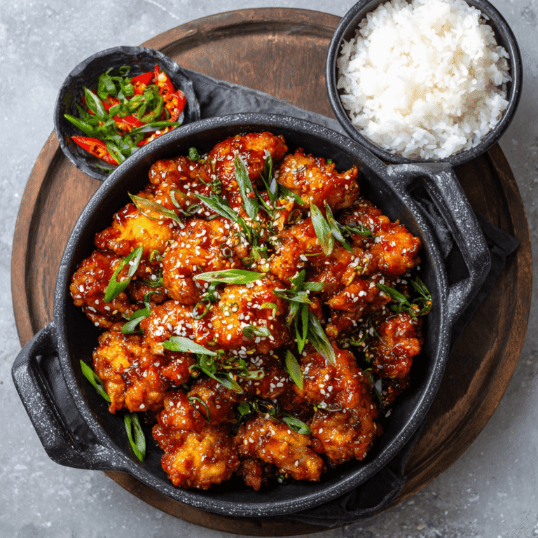Spicy Korean Fire Chicken (Buldak) Recipe