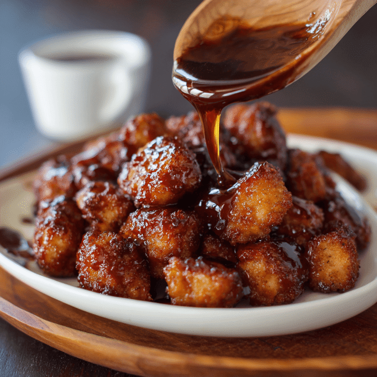 Easy Honey Barbecue Chicken Bites Recipe