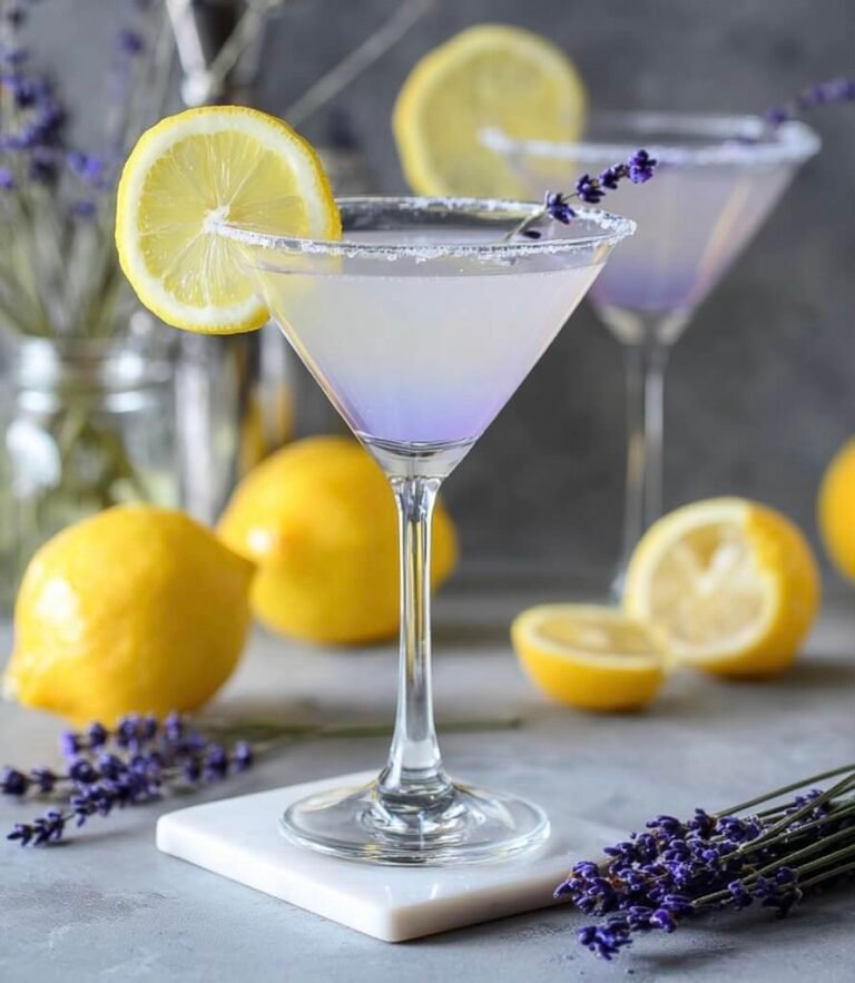 Classic Lavender Lemon Drop Martini Recipe