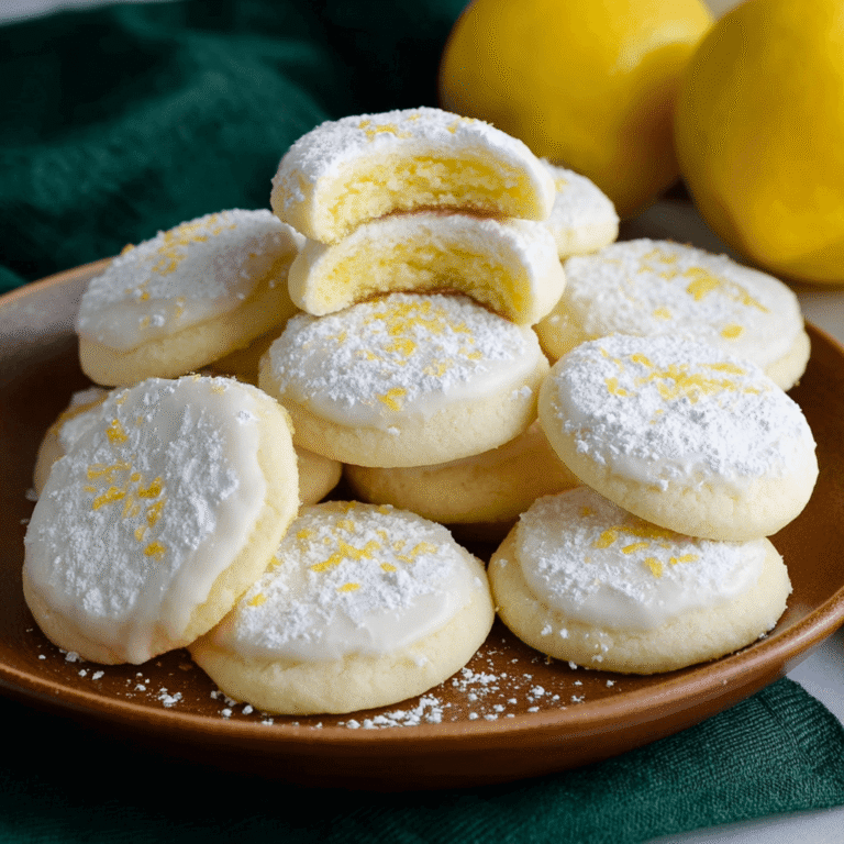Lemon Meltaways Recipe