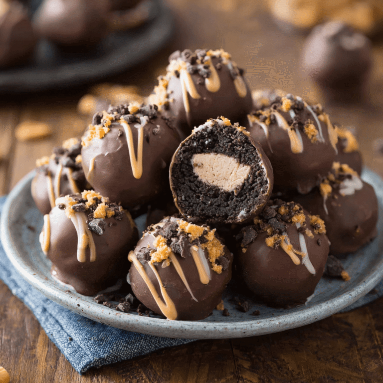 No-Bake Reese’s Oreo Balls Recipe