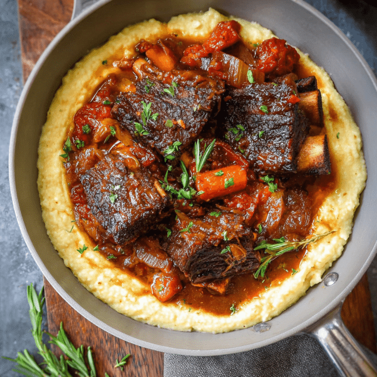 Ultimate Comfort Food Braised Short Ribs Recipe