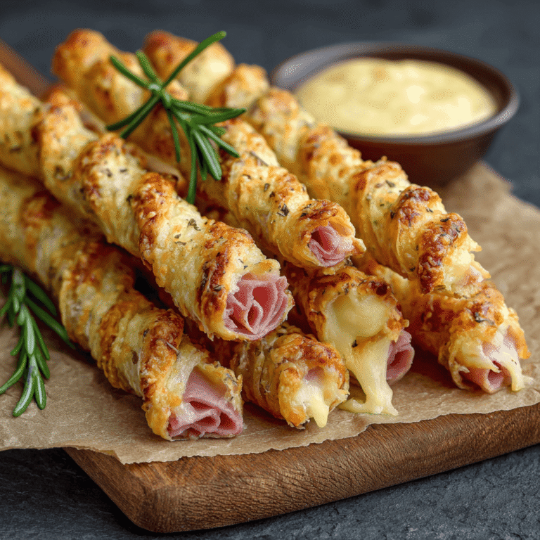 Ham and Cheese Sticks Recipe